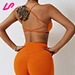 Stylish cross back sports bra for comfortable support. Order now for your next workout.